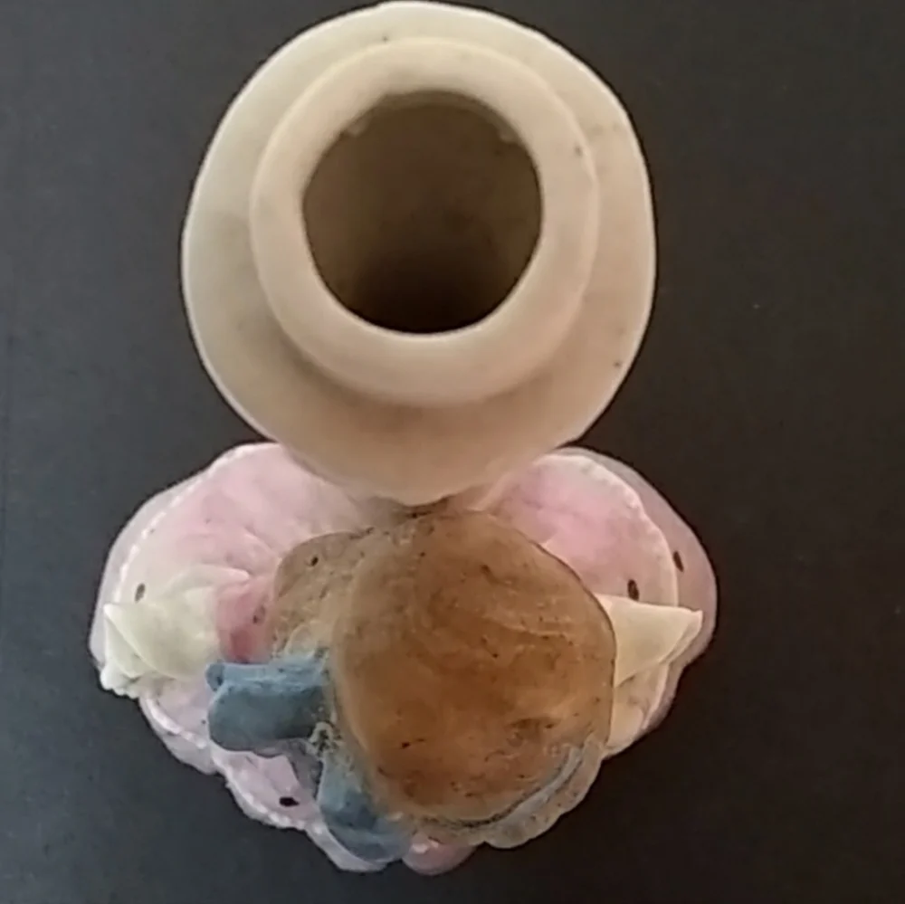 Vintage Figural Girl Flower Vase | EUC | Germany